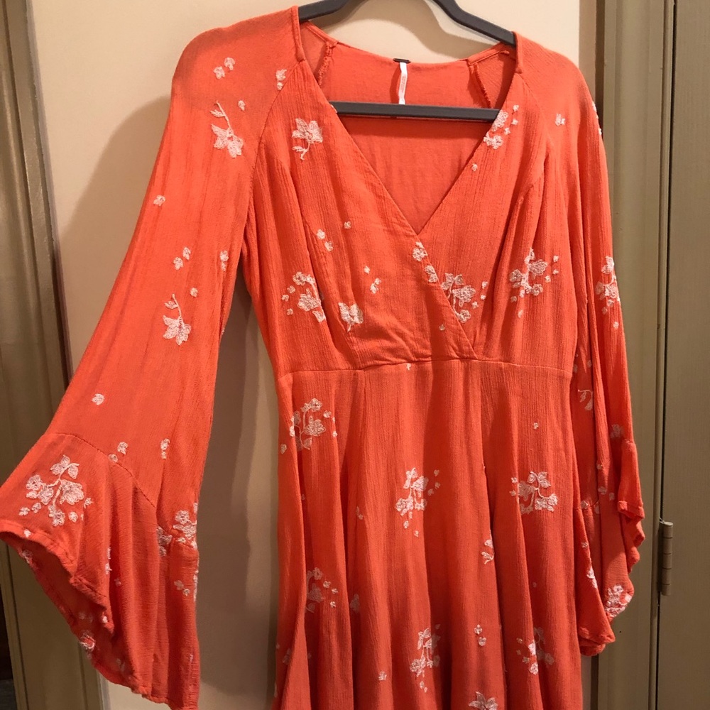Free people long sleeve dress